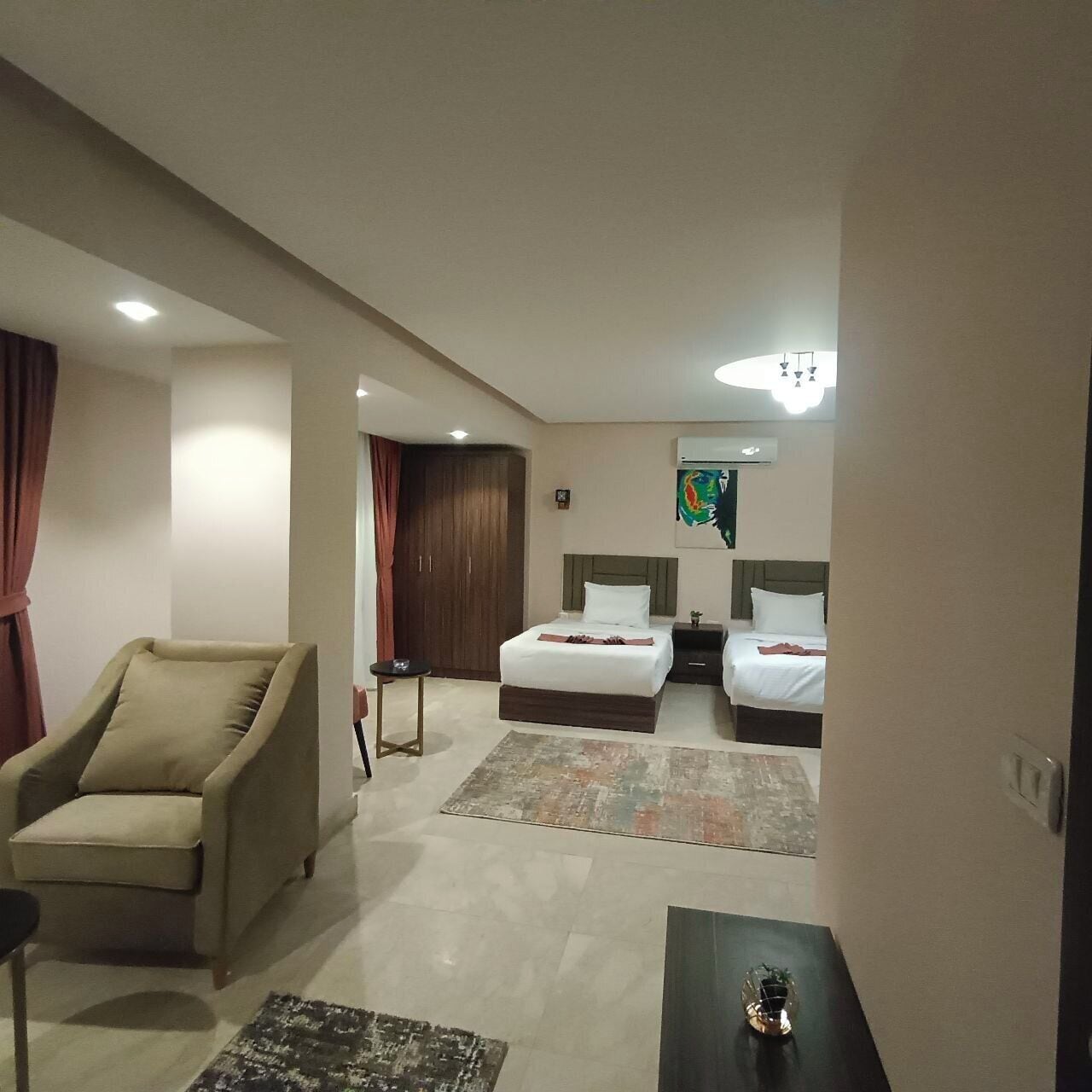 In-room safe, laptop workspace, soundproofing, iron/ironing board