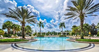 5BR Watersong Villa w/ Pool, Spa & Office for Remote Work. Close to Disney