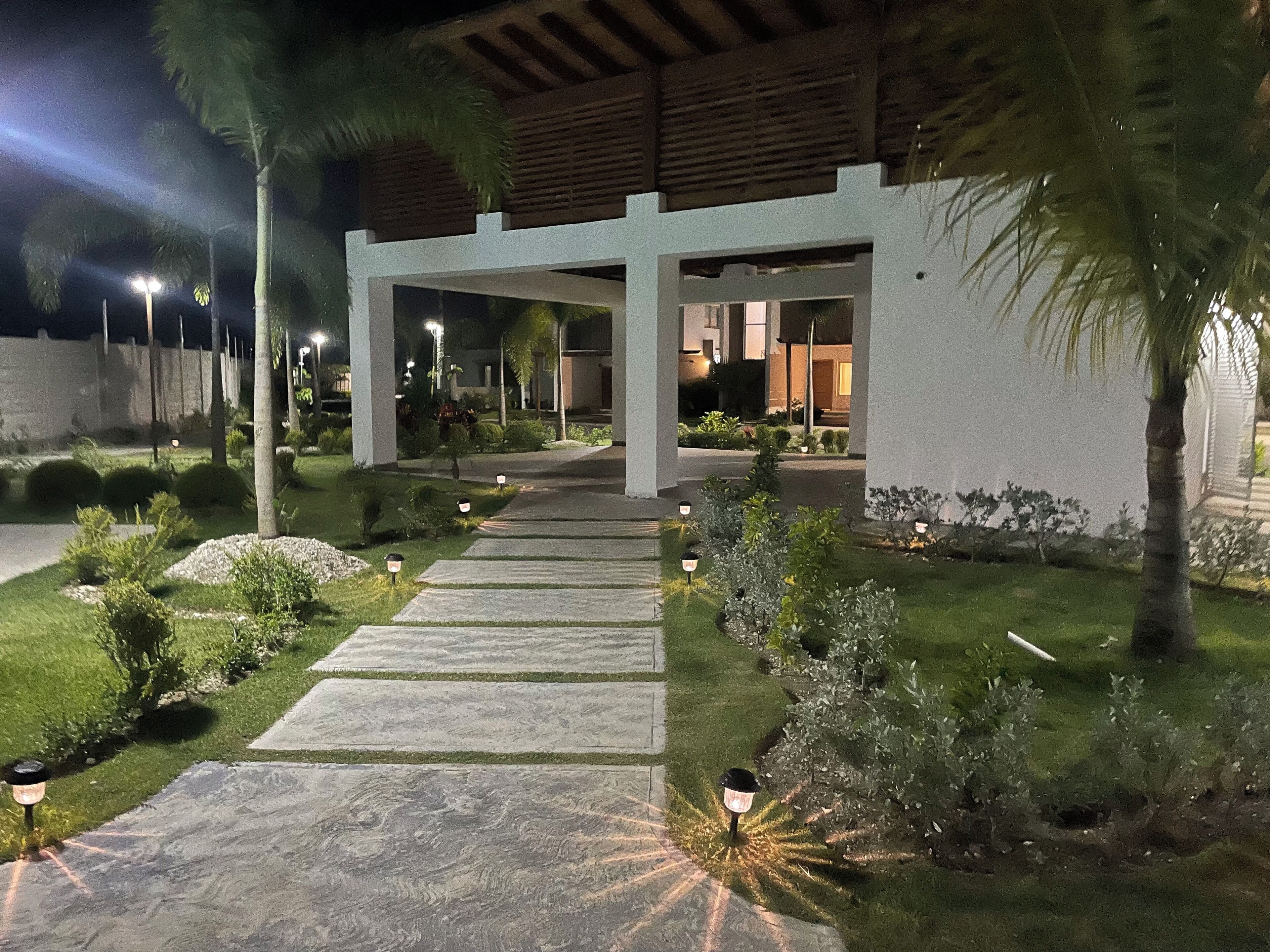 Enceinte de l’hébergement