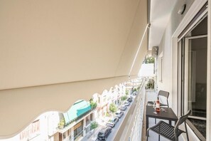 Comfort Apartment, Balcony, City View | Terrace/patio