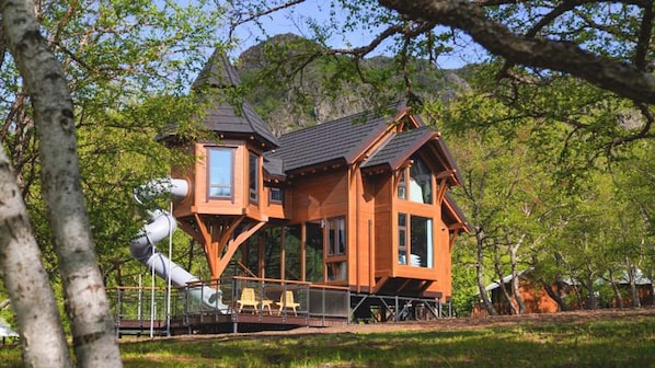 Deluxe-Villa, Bergblick