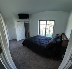 2 slaapkamers, een strijkplank/strijkijzer, wifi, beddengoed