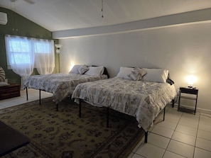 Iron/ironing board, free WiFi, bed sheets