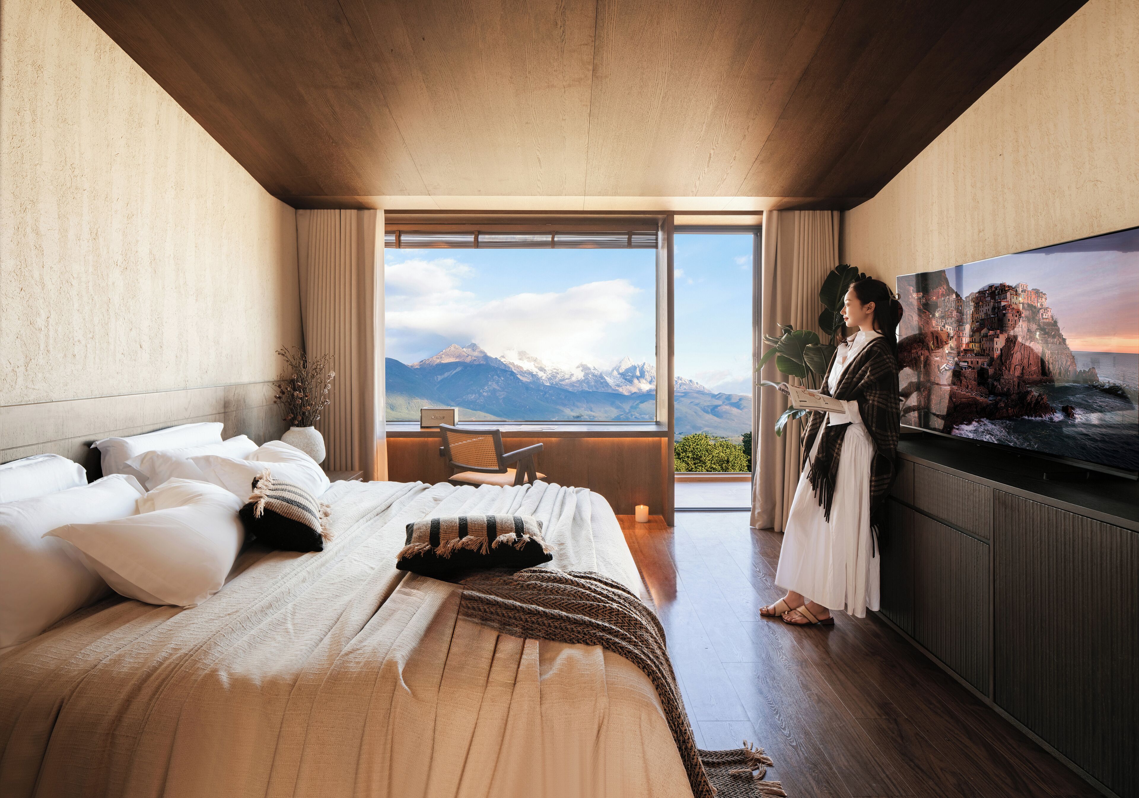 行政双人房, 山景 | 客房景观