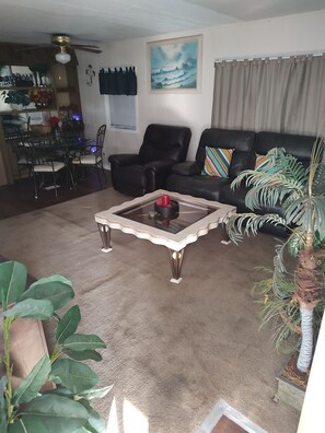 TV - 3-bedroom mobile home in superb Punta Gorda with AC (Punta Gorda)