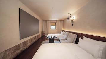 Signature Double Room | Individually decorated, individually furnished, blackout drapes