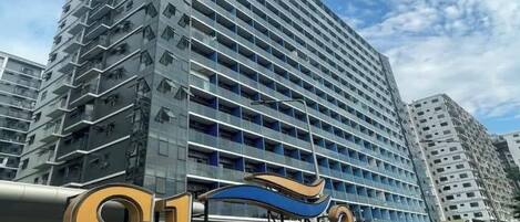 Fassade der Unterkunft