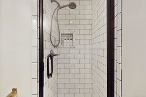 Hair dryer, towels