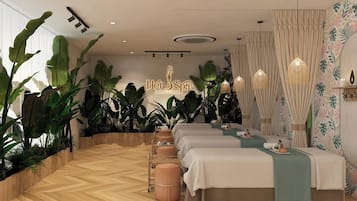 Hot stone massages, Thai massages, massages