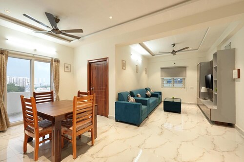 Enjoyable building with AC in vibrant Hyderabad