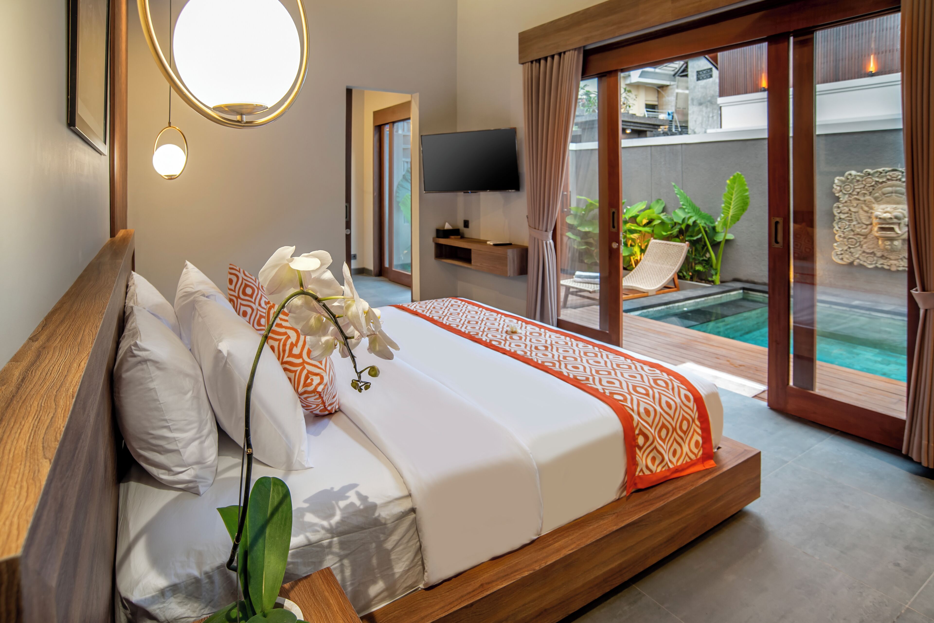 Villa, alberca privada, vista a la alberca | Insonorización y wifi gratis 