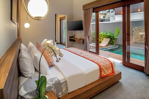 Villa, Private Pool, Pool View | Soundproofing, free WiFi - Pondok Arya Kuta Villas by Kamara (Kuta)