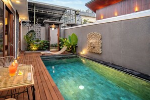 Villa, Private Pool, Pool View | Terrace/patio - Pondok Arya Kuta Villas by Kamara (Kuta)