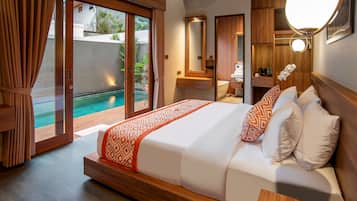 Villa, Private Pool, Pool View | Soundproofing, free WiFi