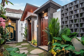 Fachada da propriedade