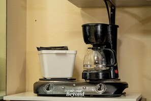 Kaffe och/eller kaffebryggare