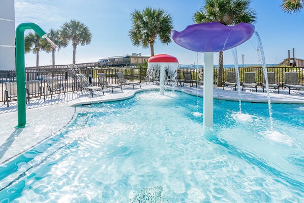 Indoor pool, a heated pool