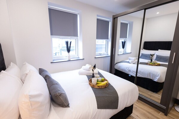 1 bedroom, iron/ironing board, travel cot, free WiFi