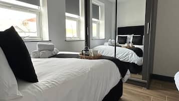 1 bedroom, iron/ironing board, travel cot, free WiFi