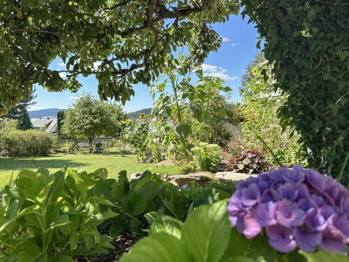 Ferienhaus mit großem Garten im Oberpfälzer Wald