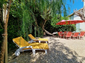 Terrace/patio - Charming house with private pool in Olonzac (Olonzac)