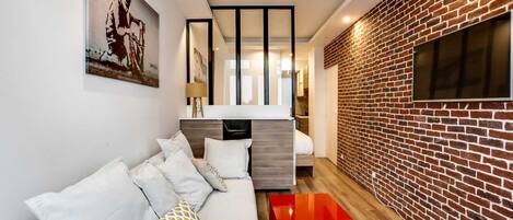 1 soverom, wi-fi og sengetøy