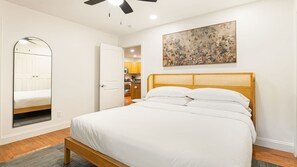1 bedroom, iron/ironing board, travel cot, free WiFi