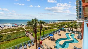 A resort with a pool, beach, and ocean view. - *Fall into Savings-20% Off New Bookings thru 2026* (Myrtle Beach)