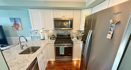 4 Doors to the Boards! 2BR & 2 Balconies