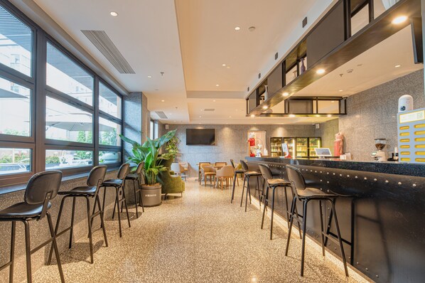 Sala de estar en el lobby