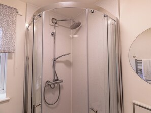 Een douche, een haardroger