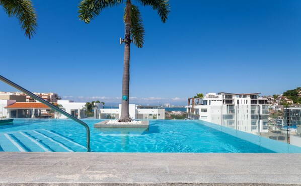 Opvarmet pool