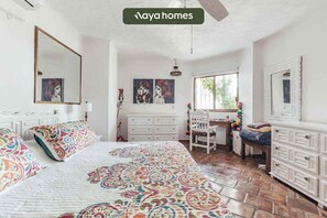 2 chambres, fer et planche à repasser, lit parapluie, Wi-Fi gratuit