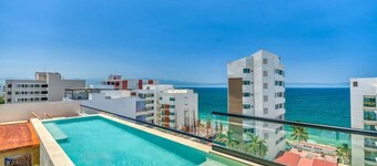 Brand New Studio - 2 Min to Beach - Rooftop Pool