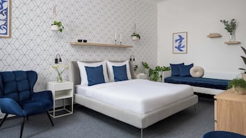 Habitació triple superior | Minibar, bressols gratuïts, wifi gratuïta i roba de llit