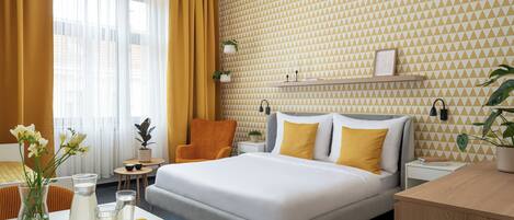 Kamar Triple Comfort | Minibar, tempat tidur bayi gratis, Wi-Fi gratis, dan seprai linen