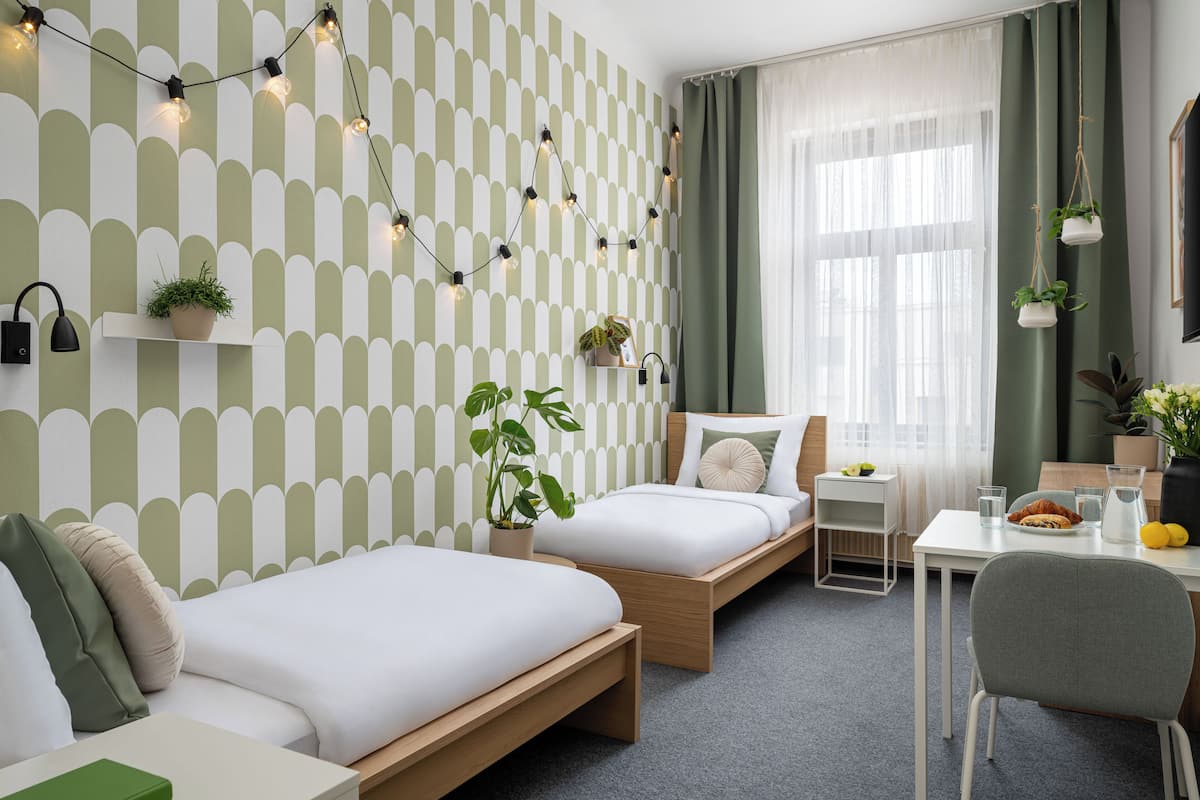 Minibar, free cots/infant beds, free WiFi, bed sheets