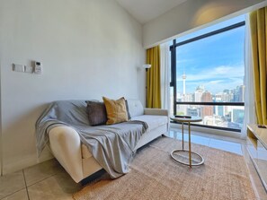 Superior-Apartment, 1 Schlafzimmer, Küche, Stadtblick | Ausblick vom Zimmer