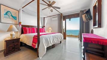 2 bedrooms, desk, iron/ironing board, travel crib