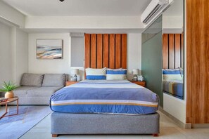 1 bedroom, WiFi, bed sheets - Cozy Studio -Private Balcony - Pool - Gym (Bucerías)