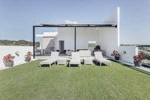 Terrace/patio - Cozy 2BR House 2 min to the Beach - Pool - Terrace (Bucerías)