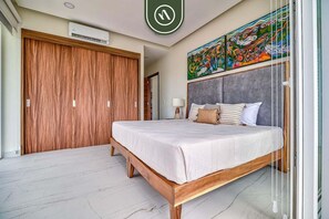 2 bedrooms, iron/ironing board, travel crib, WiFi