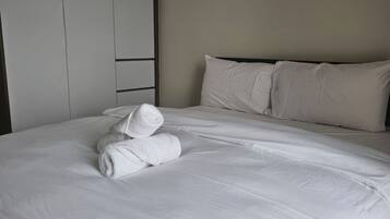 Superior-Apartment, 2 Schlafzimmer, Balkon, Stadtblick