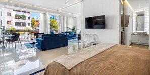 1 bedroom, iron/ironing board, travel crib, WiFi