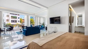 1 bedroom, iron/ironing board, travel crib, WiFi