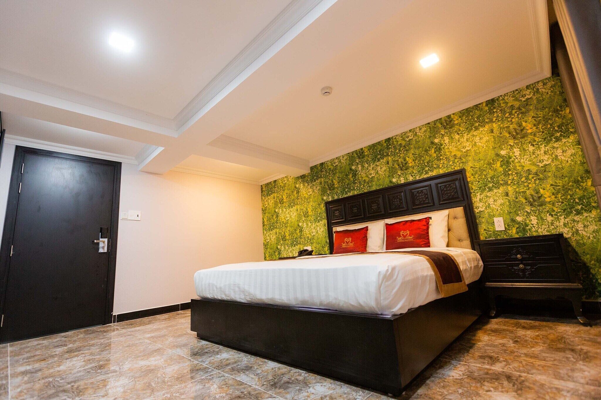 1 makuuhuone, työpöytä, vuodevaatteet