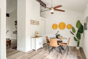 Dining - Stylish Retreat, Shared Pool & Yard Near Downtown | Fairlawn Lane A by AvantStay (Austin)