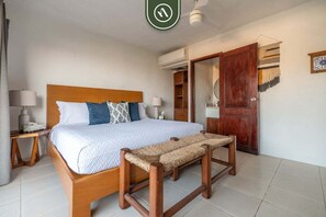 1 bedroom, iron/ironing board, travel crib, WiFi