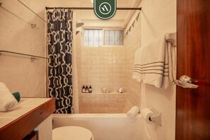 Shower, hair dryer, towels - Two Story Condo with Amazing Ocean-Sunset Views (Puerto Vallarta)