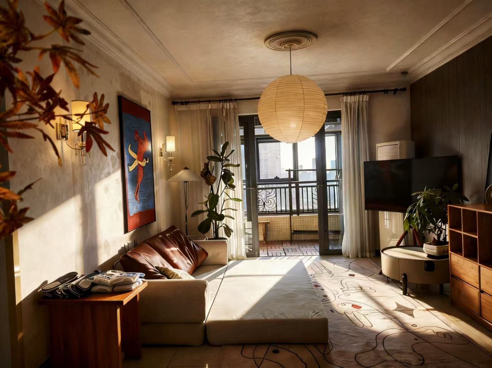 Televisión LCD 42 pulgadas con canales de televisión vía satélite